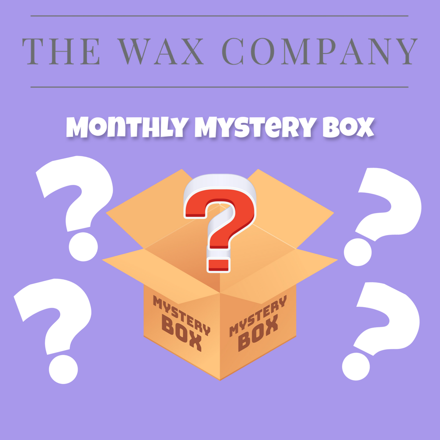 Wax melt mystery box